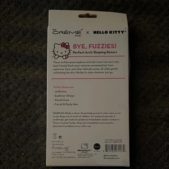 Hello Kitty Arch Shaping Razors Set - Picture 2 of 2